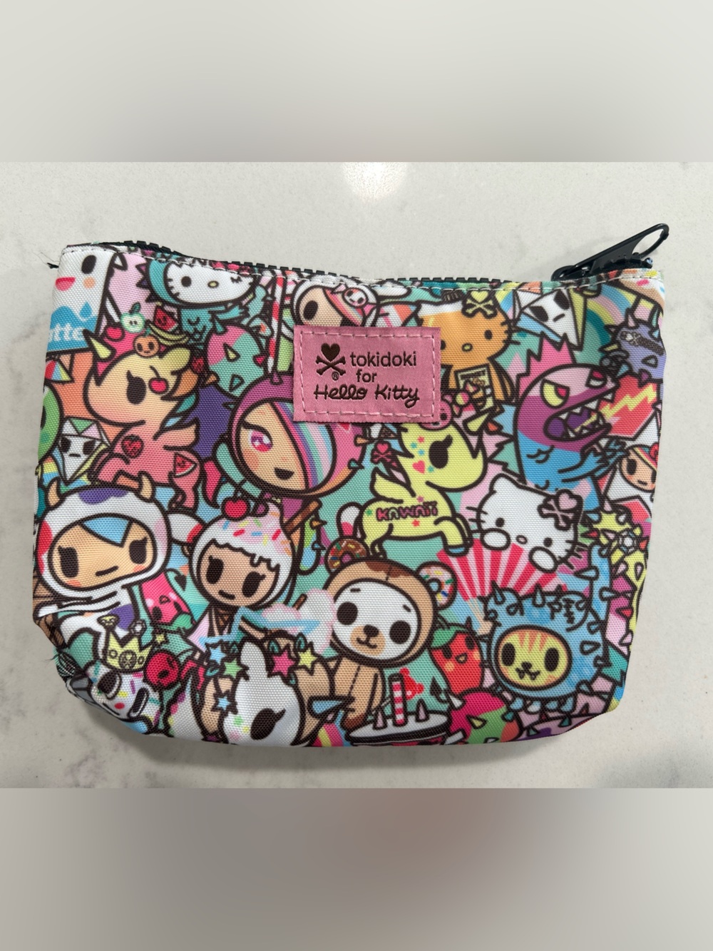 tokidoki Multicolor Character Zip Coin Pouch